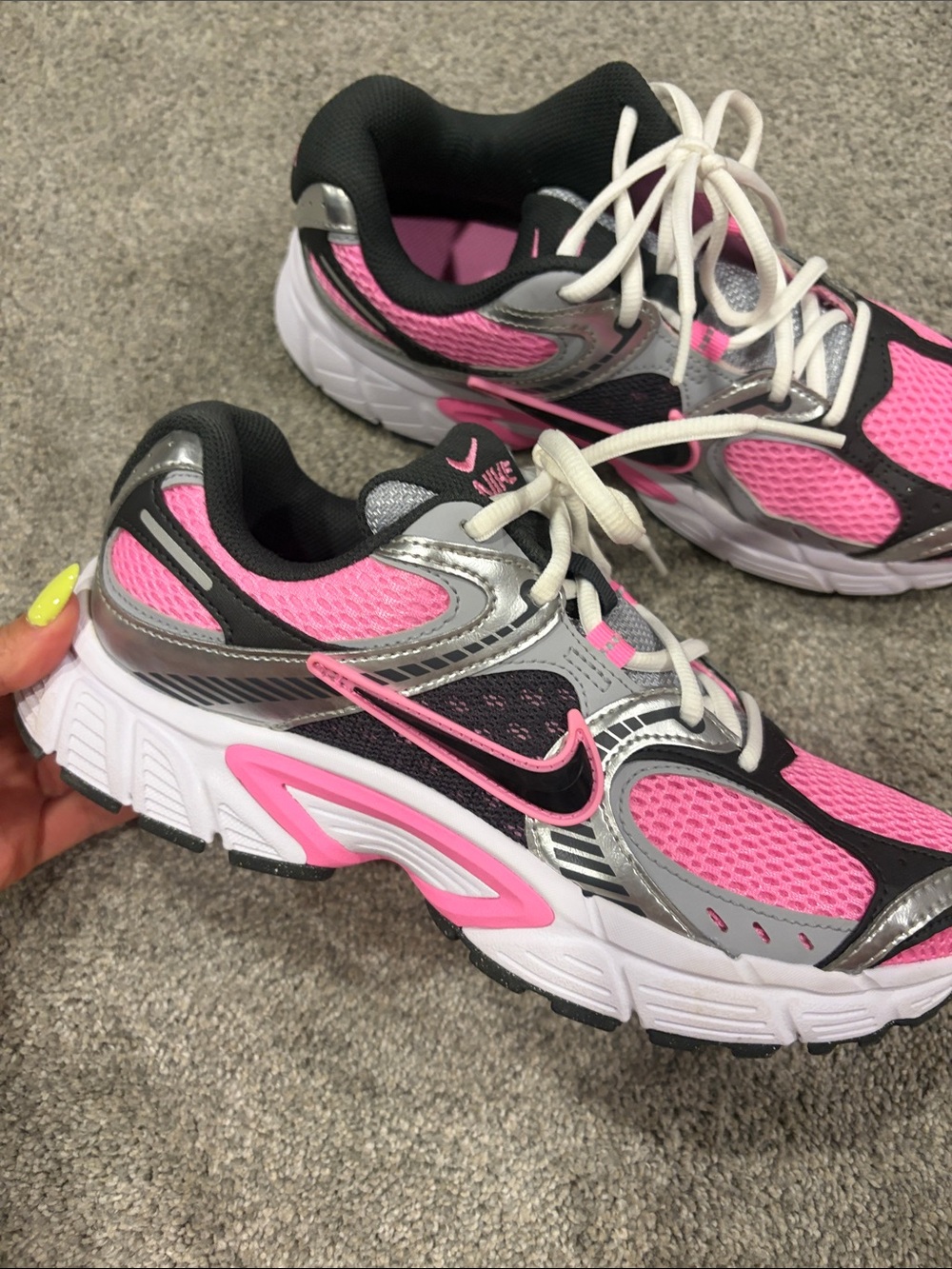 Pink Nikes
